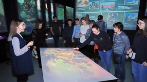 Работники компании «Газпром трансгаз Краснодар» вместе с семьями посетили мультимедийную выставку