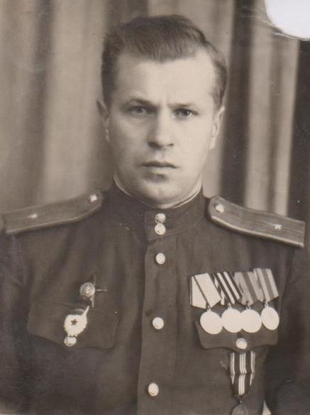 Гвардии майор Дмитрий Григорьевич Гуров