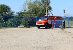 Автомобиль Афипского пожарного поста № 1 Азово-Черноморской пожарной компании