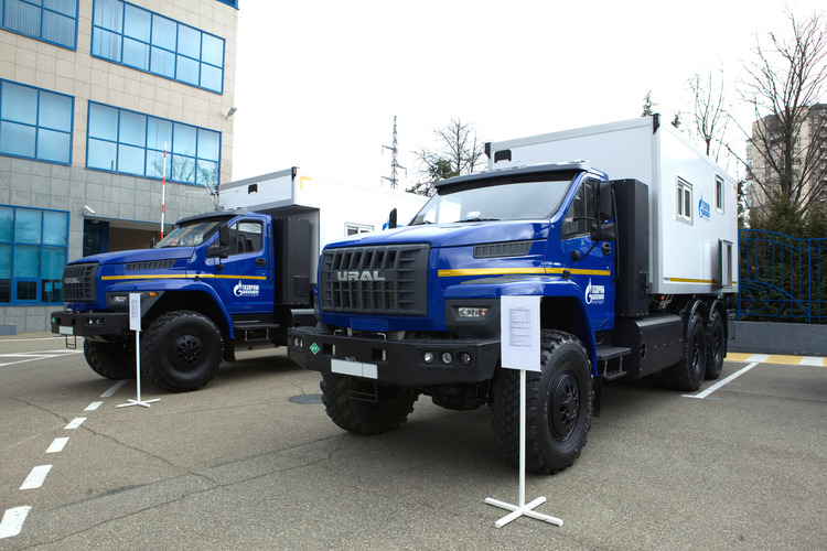 В распоряжение филиалов «Газпром трансгаз Краснодар» поступила специальная автомобильная техника