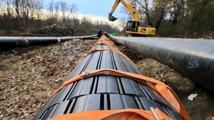 Завершен капитальный ремонт подводного перехода участка газопровода «Обвод г. Краснодара» через реку Белая