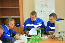 Подводя итог учения Сергей Шабля и Игорь Горшков дали высокую оценку действиям спасателей и командира НАСФ.