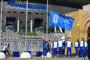 На церемонии открытия был поднят флаг корпоративных соревнований