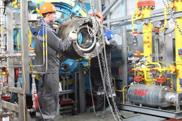 Большой комплекс работ по выводу агрегата в ремонт был проведен штатными специалистами компрессорной станции «Кубанская»