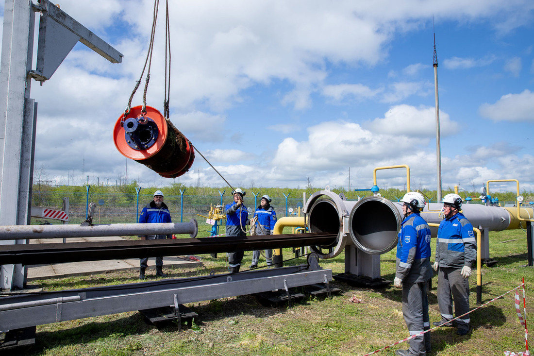 Проведение работ по ВТД газопровода