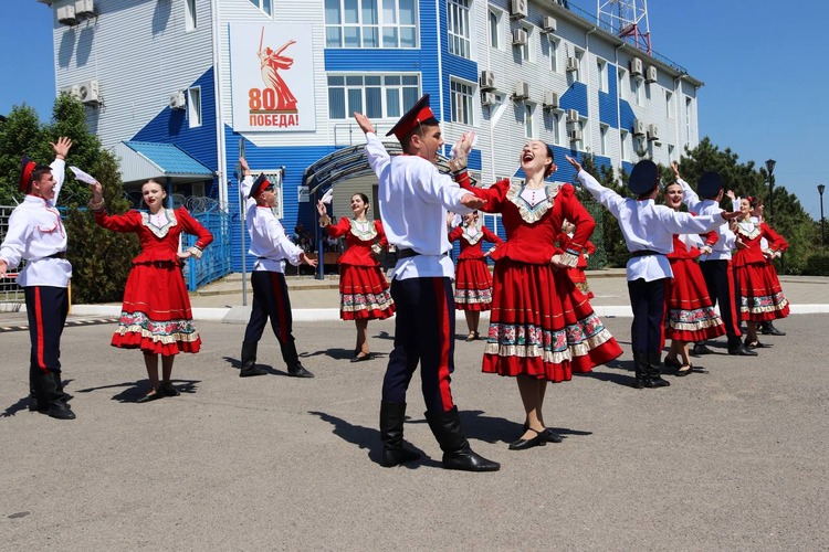 Во время праздничного мероприятия