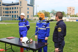 Фоторепортаж о ходе противопожарной тренировки в ООО «Газпром трансгаз Краснодар»