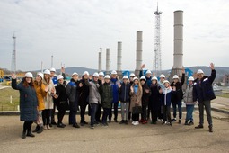 Дети работников Общества впервые посетили комплекс подготовки и транспортировки экспортного газа „КС „Краснодарская“