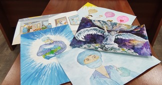 Рисунки детей работников компании «Газпром трансгаз Краснодар», отобранные на конкурс