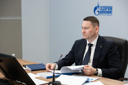 Генеральный директор ООО "Газпром трансгаз Краснодар" Денис Васюков