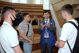 Встреча студентов Краснодарского государственного технологического университета с руководителями компании «Газпром трансгаз Краснодар»