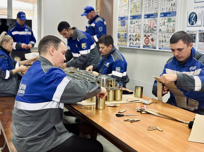 Производство окопных свечей