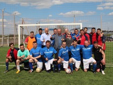 На стадионе «Спартак» в Таганроге состоялся турнир по мини-футболу среди филиалов компании