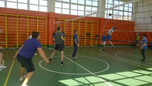Соревнования по волейболу среди работников Майкопского ЛПУМГ