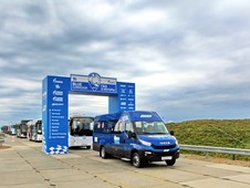 20 сентября два десятка легковых и грузовых автомобилей, работающих на газомоторном топливе, стартовали на дистанции в 2760 км в рамках российского этапа международного автопробега «Голубой коридор — газ в моторы 2019».