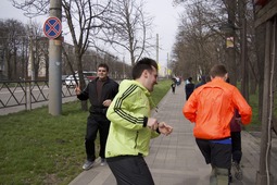 Участники забега «Главная гонка страны» в Краснодаре