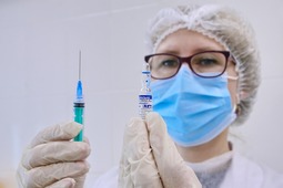 Прививочный пункт на территории МСЧ в Краснодаре