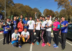 Команда «трансгаза» на Сочинском международном марафоне