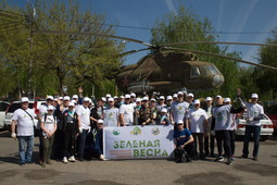 Участники Всероссийского экологического субботника «Зеленая Весна»